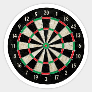 Dart Board Sticker